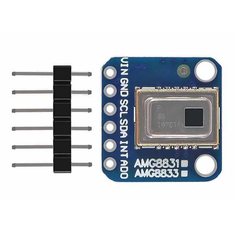 AMG8833 Wärmebildkamera AMG8833 8x8 Wärmebildkamera, Array Temperatursensoren, Erkennung, Entfernungsmodul von HIOPOIUYT