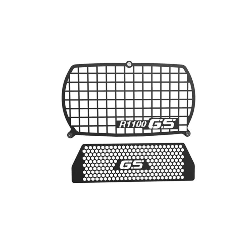 HIPATU Kühlergrill-Schutzabdeckung Motorrad R1100GS Scheinwerfer Schutzfolie Grill Abdeckung Kühler Kühler Schutz Grille FÜR BM-&W R 1100 GS R1100 GS 1994-1999 (Color : 2, Size : One Size) von HIPATU