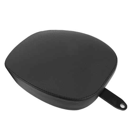 Soziusrückenlehne Motorrad Hinten Schwarz Beifahrersitz Kissen Sozius Sattel Leder Pad Für H&arley Sportster Iron XL 72 48 2010-2015 Rückenlehne Beifahrersitzes von HIPATU