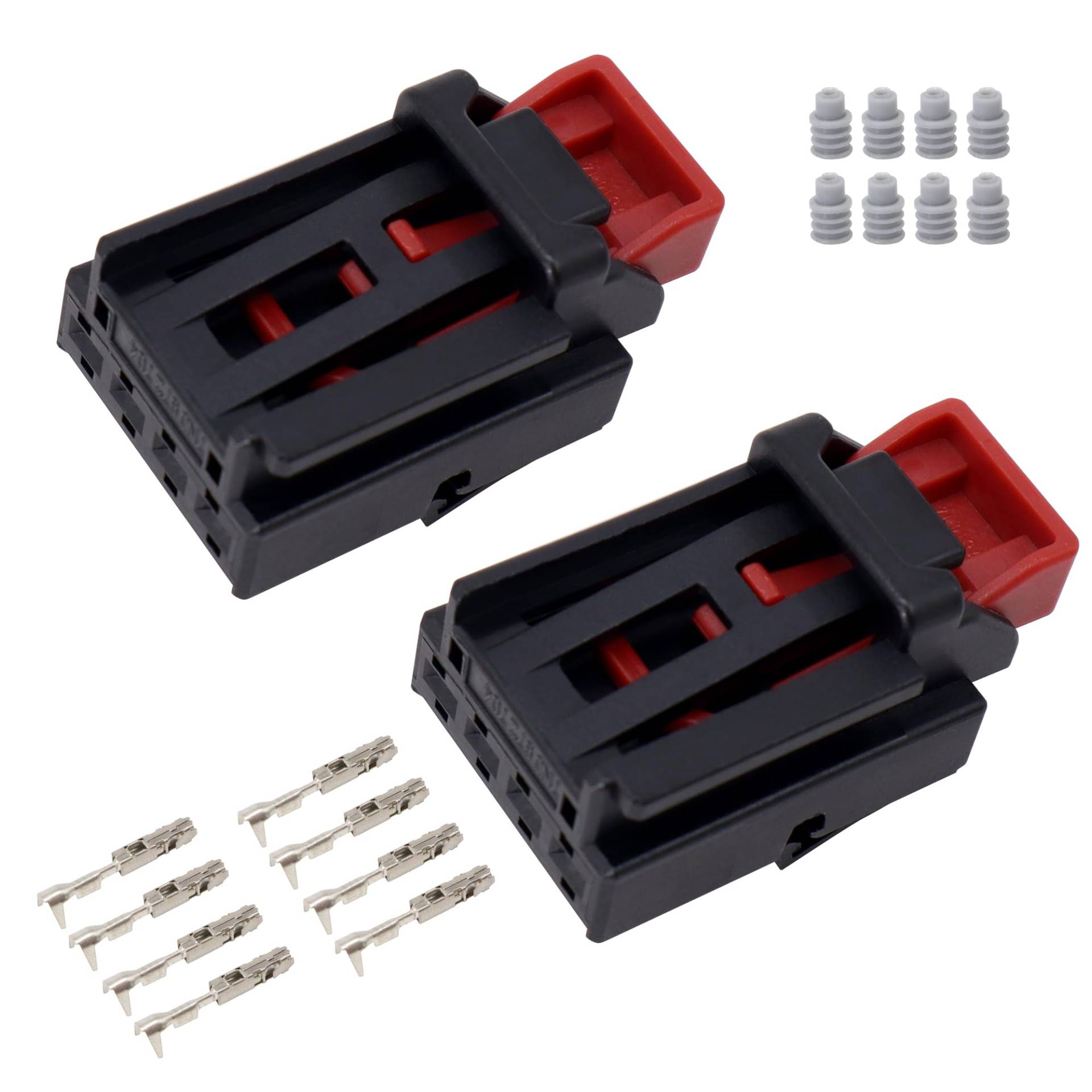 HISports 2 Stück Rücklicht Kabelbaum Stecker 7N0972704 Kompatibel mit Seat Skoda von HISports