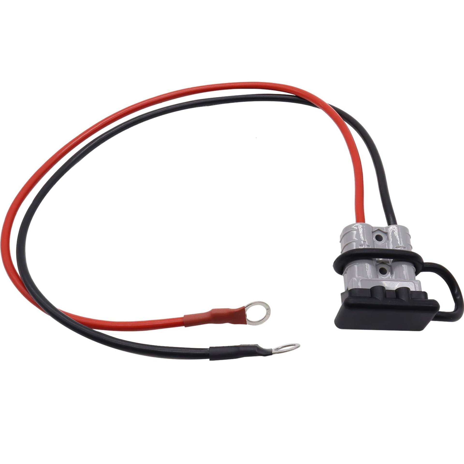 HISports 50A 600V Andersonstecker - 10AWG 50cm mit O-Ring und Staubschutzkappen für zuverlässige Anschlüsse von HISports