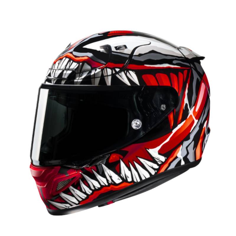 HJC, Integraler Motorradhelm RPHA 12 MAXIMIZED VENOM MARVEL, XL, MC1SF von HJC Helmets