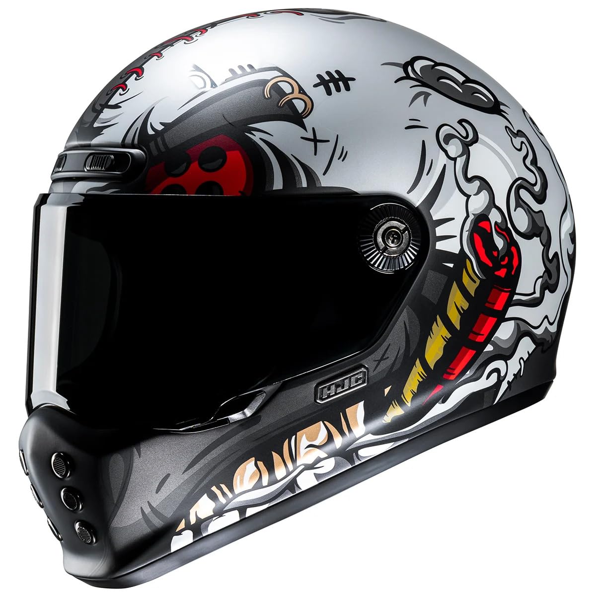 HJC, Integraler Motorradhelm V10 VATT MC1SF, M von HJC Helmets