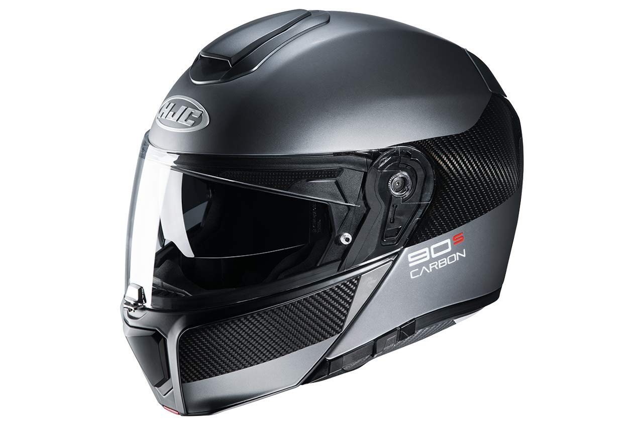 HJC, Modularhelm moto RPHA90S Carbon Luve, S von HJC Helmets