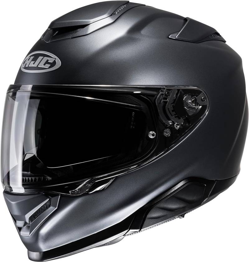 HJC, integralhelme motorrad RPHA71 semi flat anthracite, XS von HJC Helmets