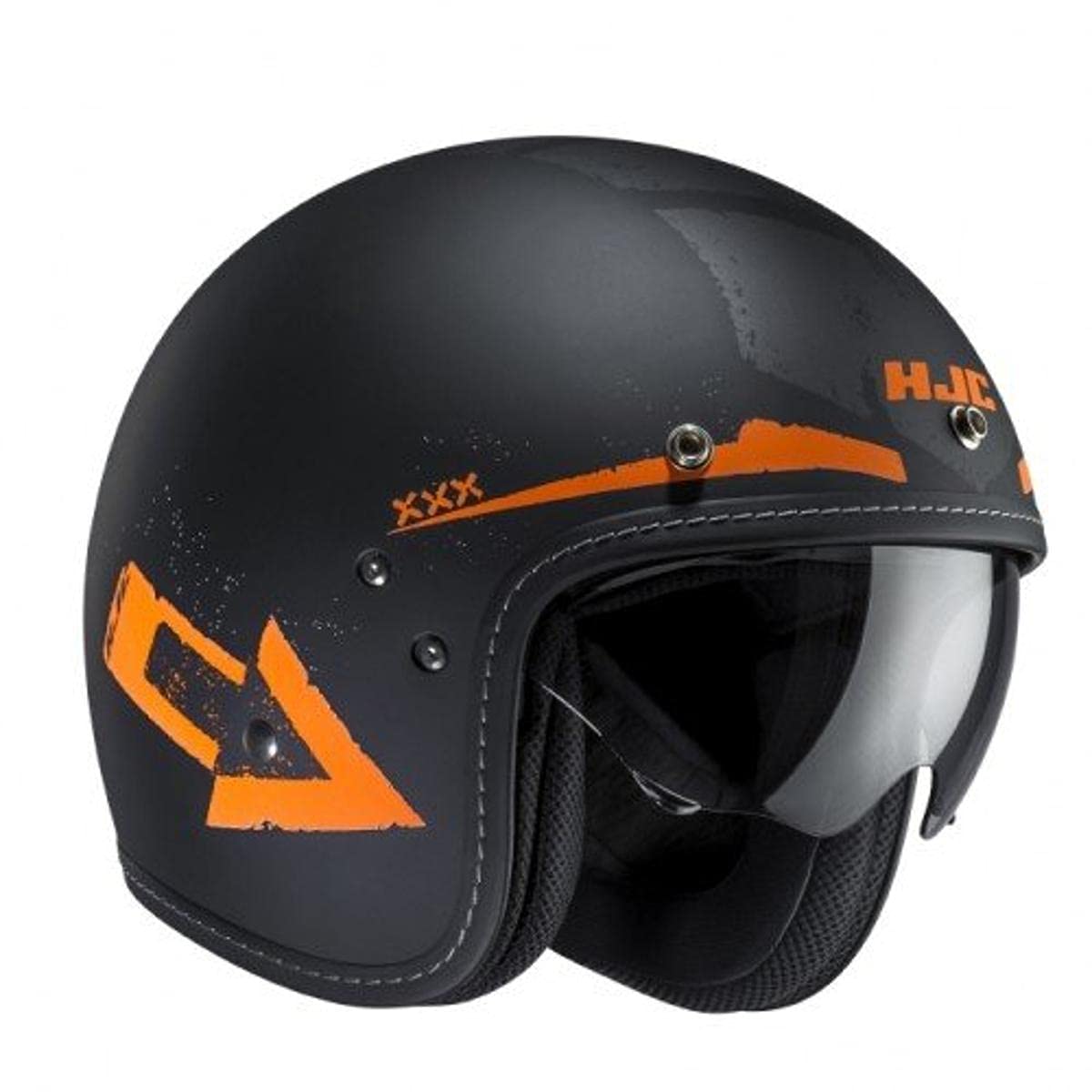 HJC Helmets 8804269860403 Helm, Tales Black/Orange, M von HJC Helmets