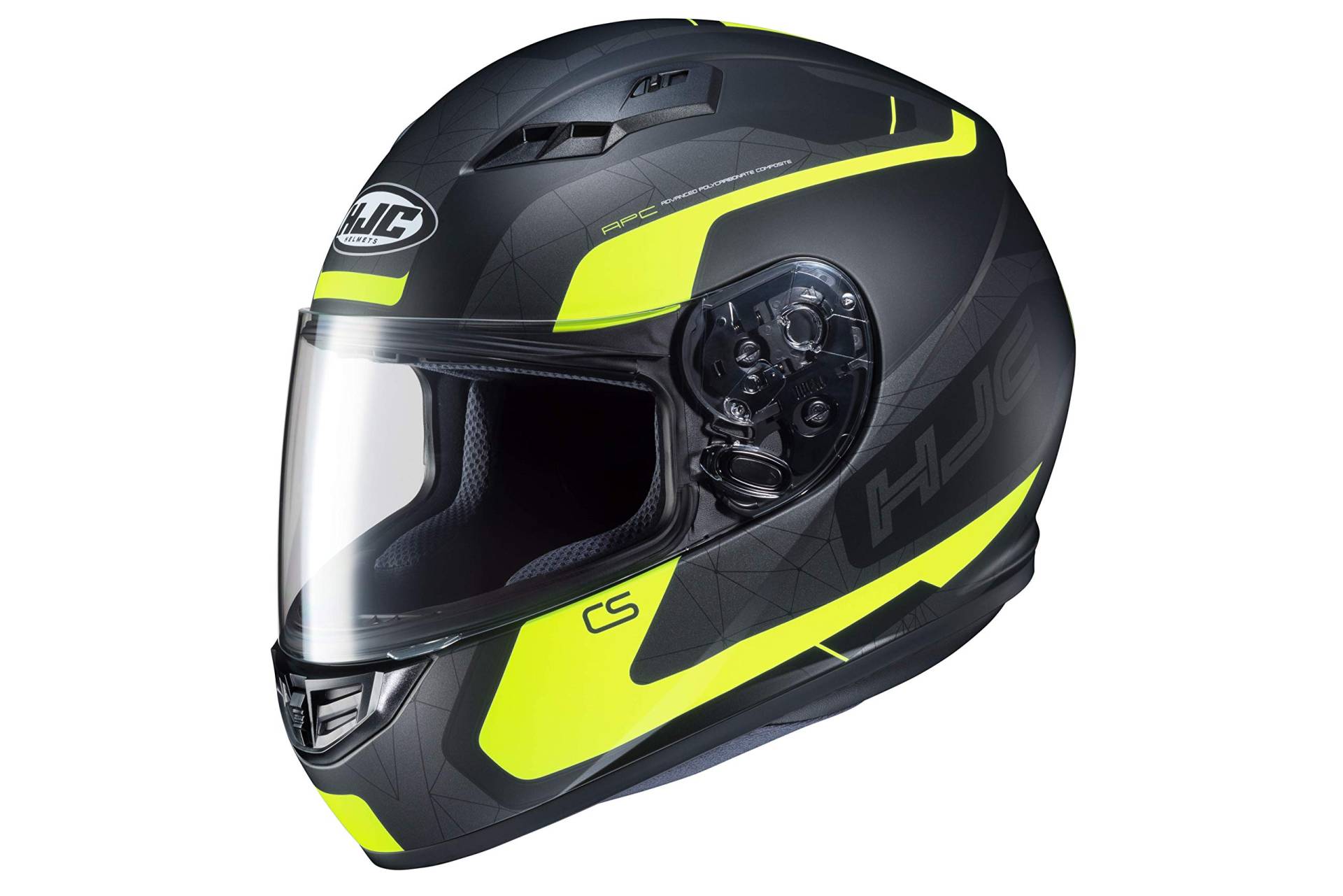 HJC Helmets Herren Nc Motorrad Helm, Schwarz/Gelb, S von HJC Helmets