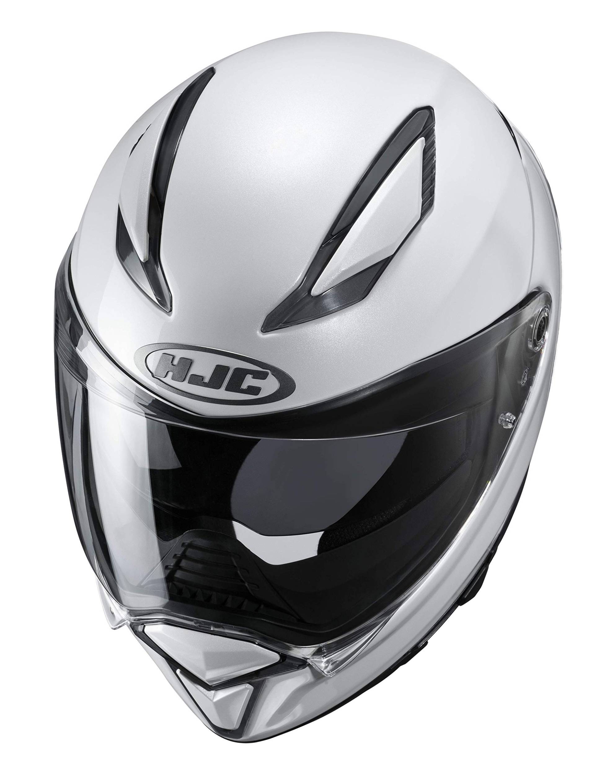 HJC Helmets Herren Nc Motorrad Helm, Weiß, XL von HJC Helmets