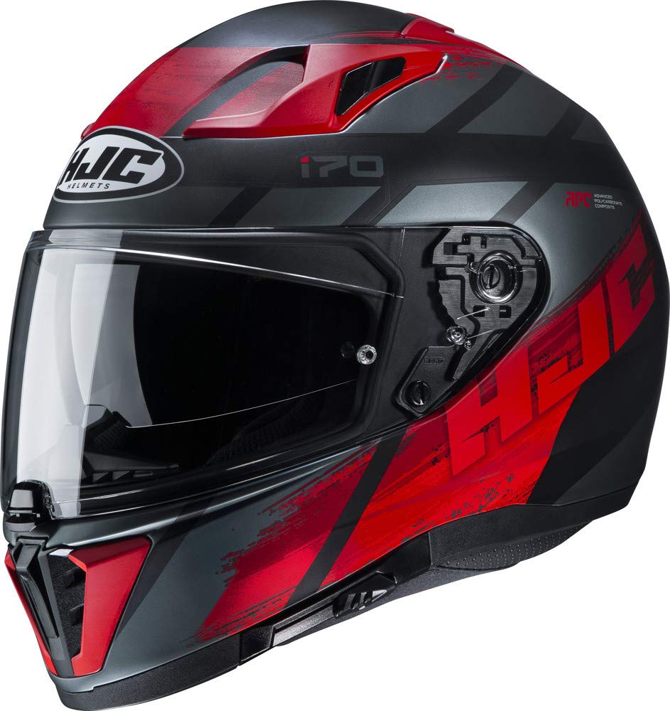 HJC Helmet I70 REDEN BLACK/RED L von HJC Helmets