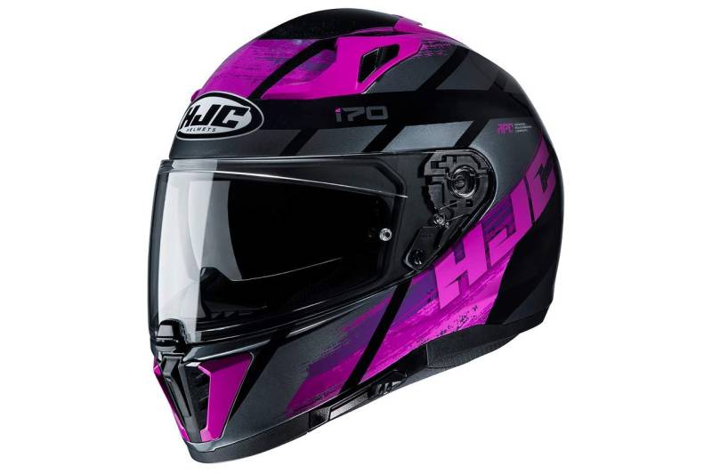 HJC Helmet I70 REDEN BLACK/PINK XXS von HJC Helmets