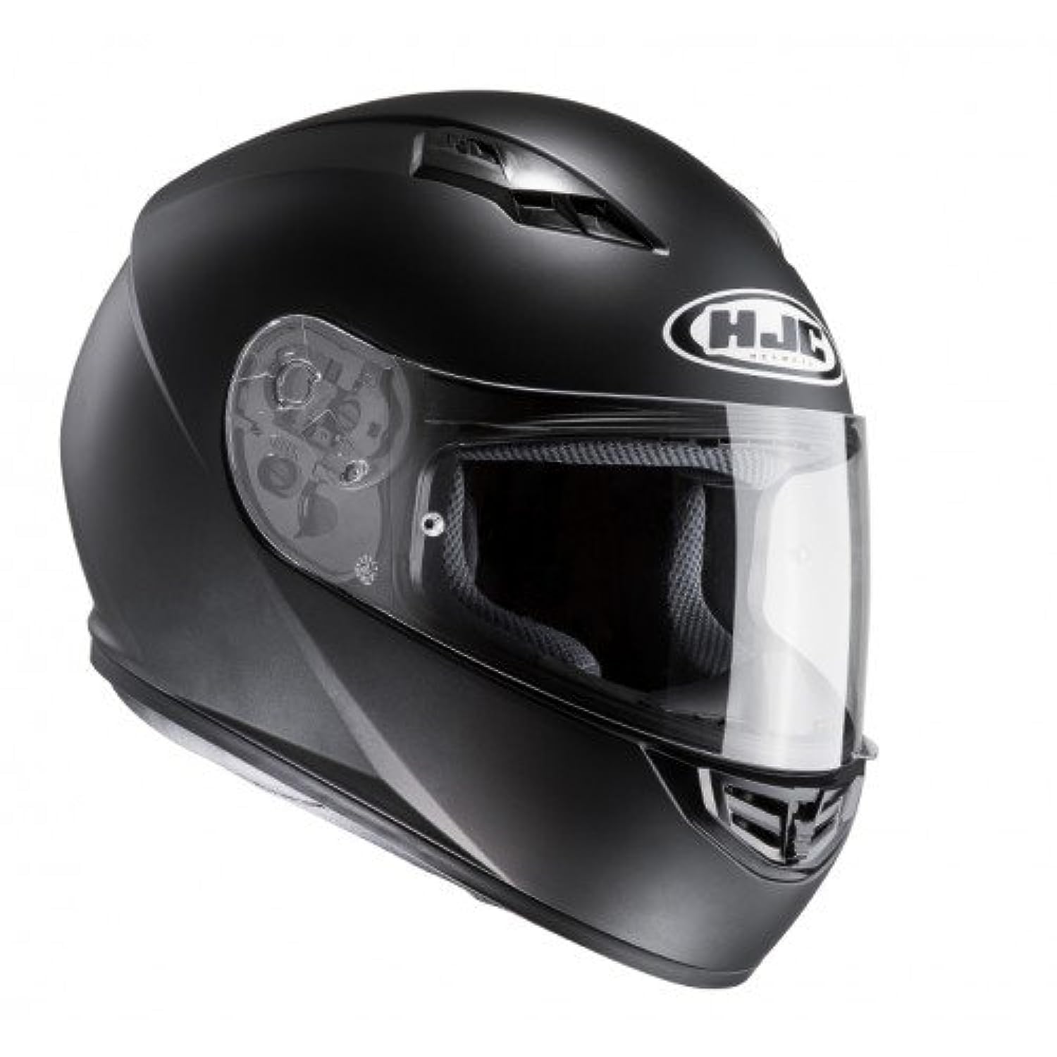 HJC Motorradhelm CS 15 Semi, Schwarz, Größe L von HJC Helmets