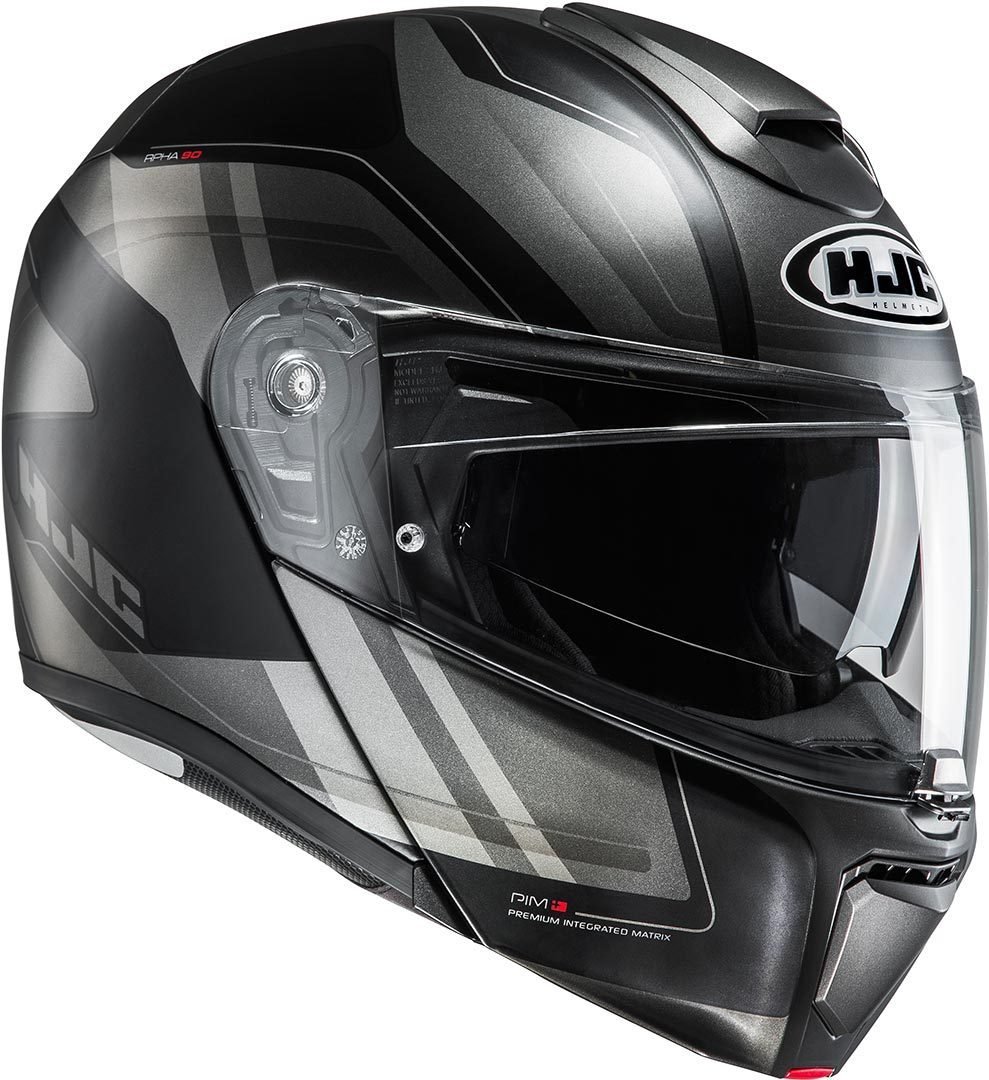 HJC Motorradhelm RPHA 90 Tanisk MC5SF, Schwarz, Größe XL von HJC Helmets