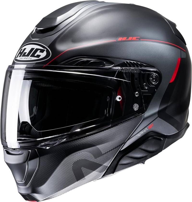 HJC, klapphelme motorrad RPHA91 COMBUST MC1SF, L von HJC Helmets