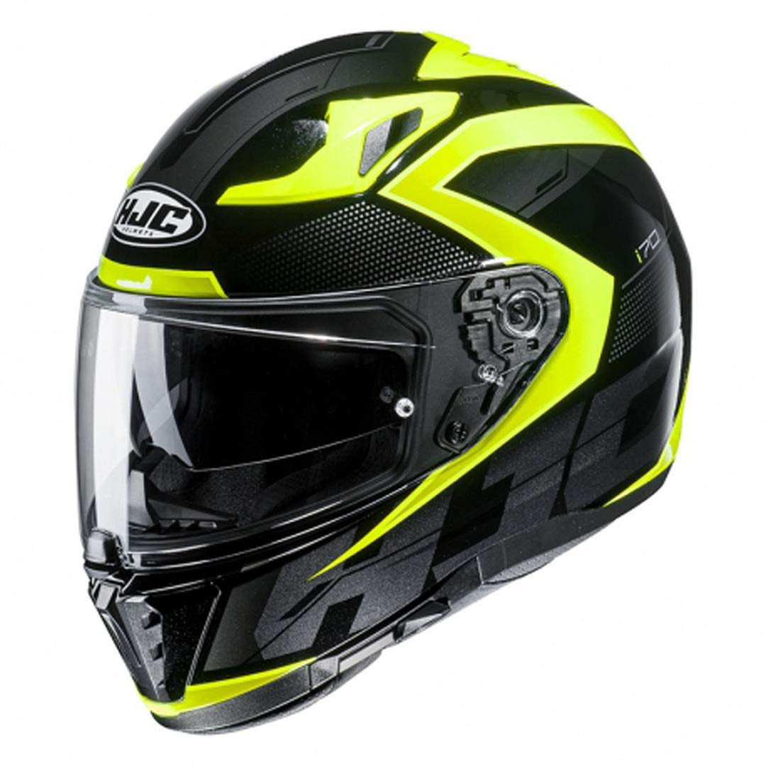 HJC Unisex – Erwachsene NC Motorrad Helm, Schwarz, XL von HJC Helmets