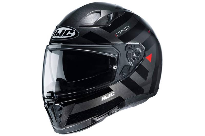 HJC Unisex i70 watu Motorradhelm, MC5, S von HJC Helmets