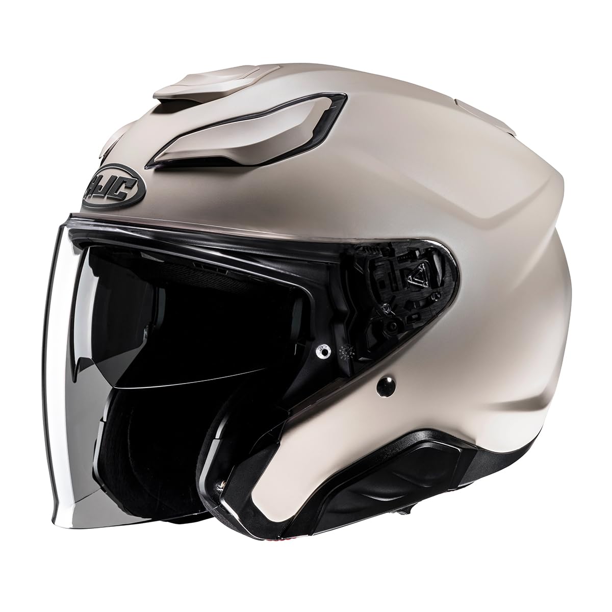 HJC, Jet-Motorradhelm F31 Semi Flat Sand Beige, S von HJC