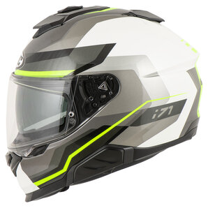 HJC I71 Nior MC3H Integralhelm Weiss Anthrazit Schwarz Gelb von HJC