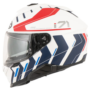 HJC I71 Simo MC21SF Integralhelm Weiss Rot Blau von HJC