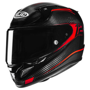 HJC RPHA 12 Carbon Keres MC1 Integralhelm Rot von HJC