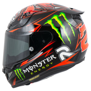 HJC RPHA 12 Monster MC1 Quartararo Repl. Integralhelm Schwarz Rot Grün Weiss von HJC