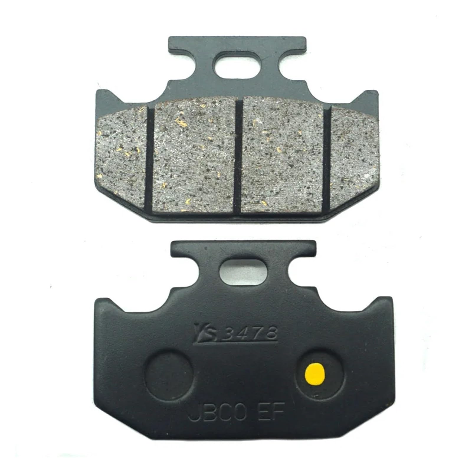 Motorrad Vorne Hinten Bremsbeläge for TS125R 1989-1997 TS200R 1989-1995 TS 125R 200R TS125 TS200 R(Rear Brake Pads) von HJKLDS