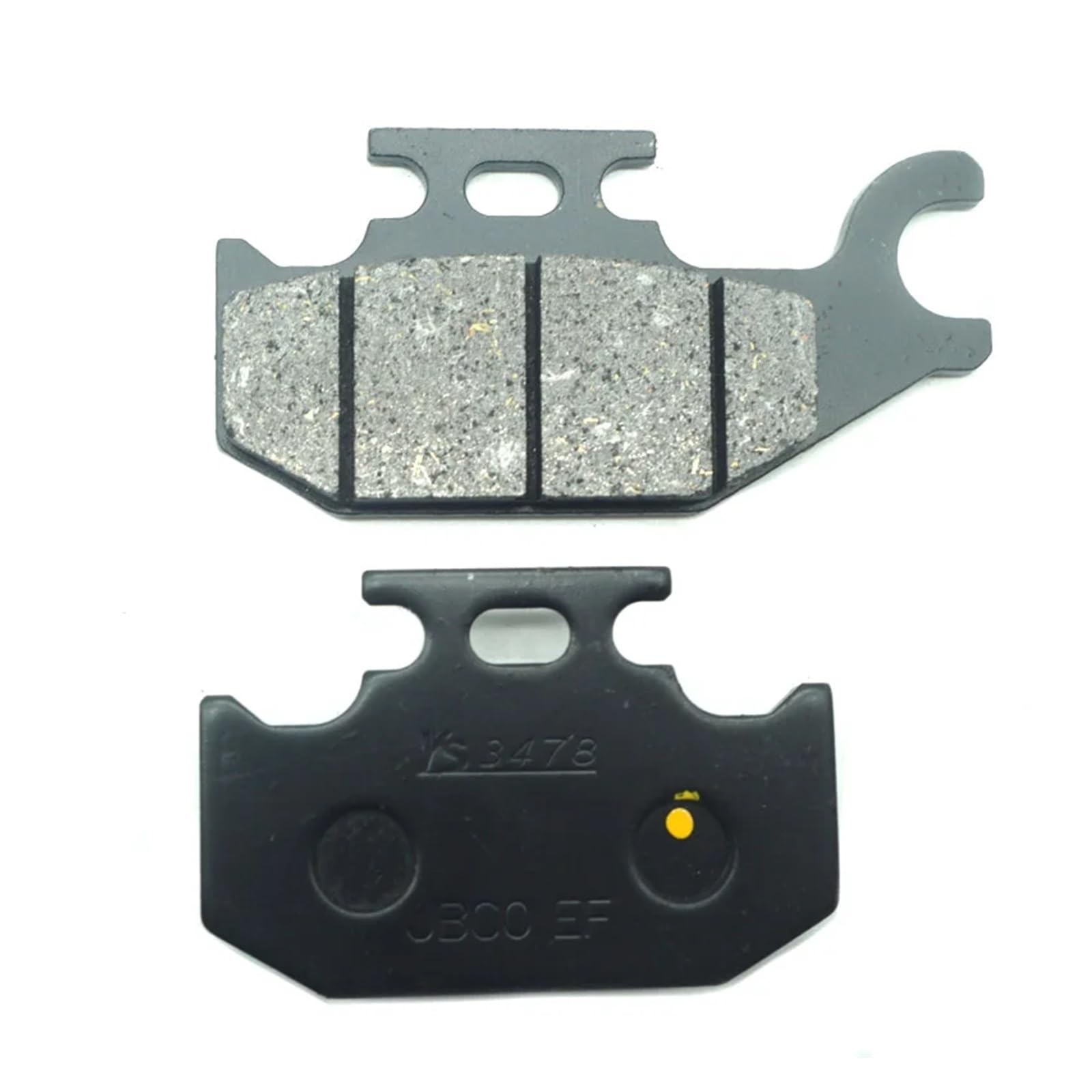 Motorrad Vorne Hinten Bremsbeläge for UH125 Burgman 125 2008-2012 UX125 Sechzehn 2008-2012 UX150 2008-2011 UH 125 UX 150(Rear Brake Pads) von HJKLDS