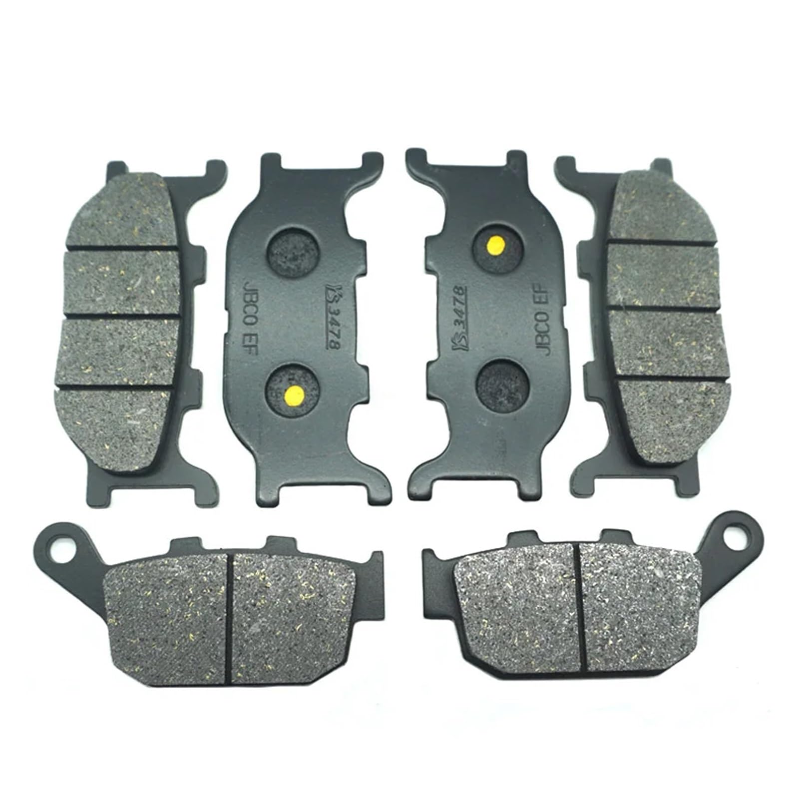 Motorrad Vorne Hinten Bremsbeläge for XJ6 Diversion ABS (36C) 2009-2014 XJ6N Diversion N 2009-2016 XJ 6 6N(Front Rear Pads) von HJKLDS