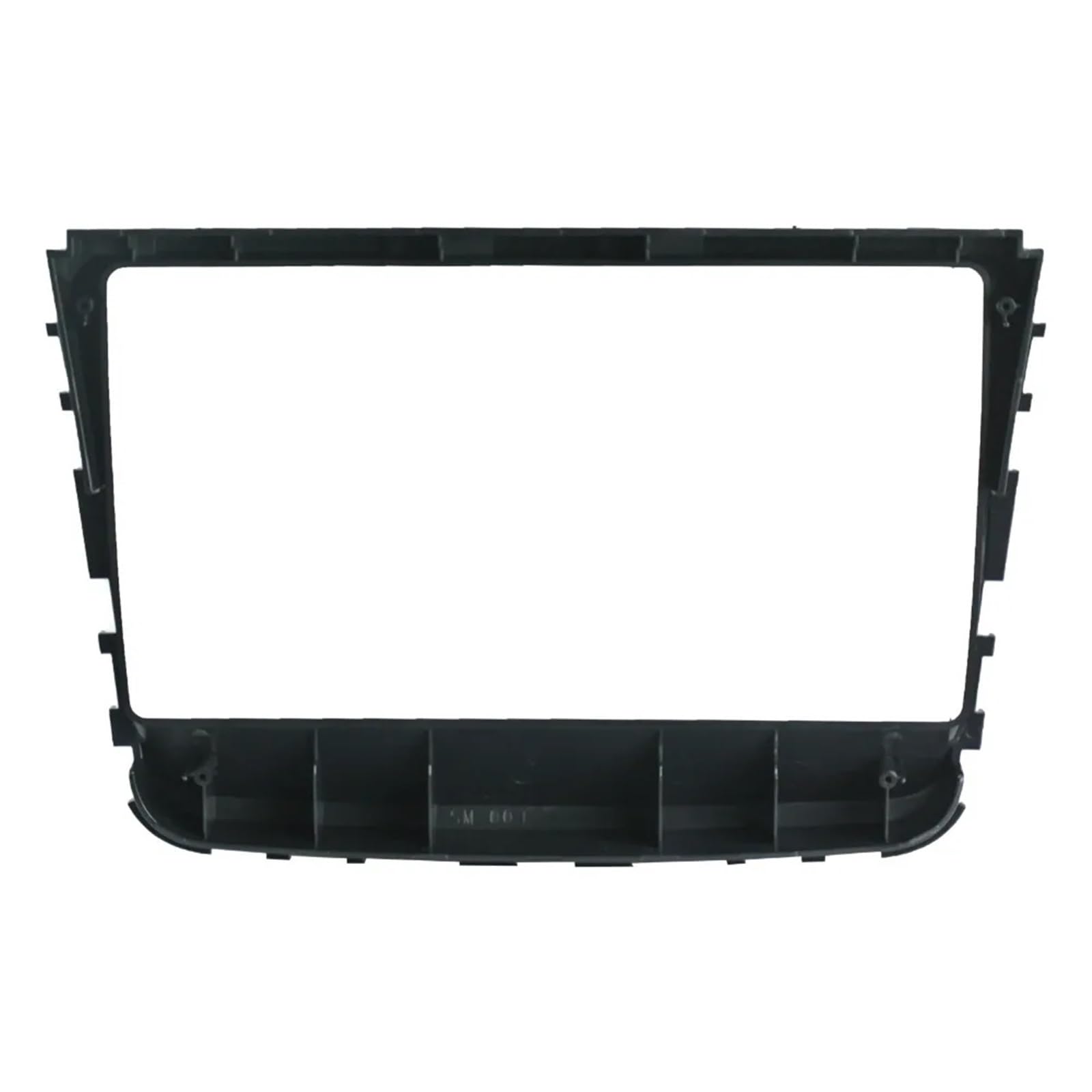 Auto-Ersatz 2Din Auto DVD Rahmen Audio Fitting Adapter Dash Trim Kits Facia Panel 25.7 cm Kompatibel mit Ssangyong Rexton 2019 Double DIn Radio Player Auto Innenraum von HJLHUIDM