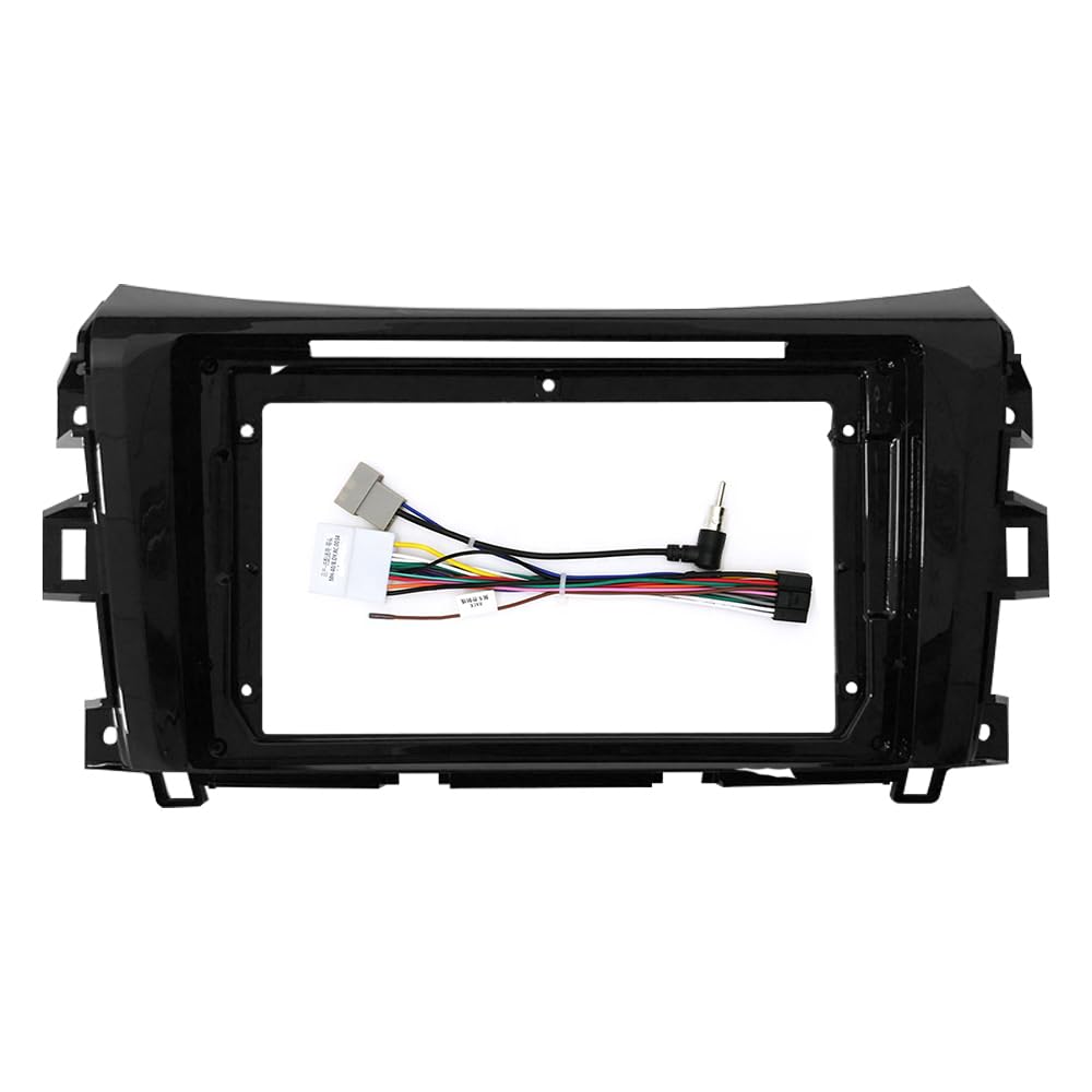 Autoradio Autoradio Stereo DVD GPS MP5 Android Player 2 DIN Haupteinheit Panel Blende Armaturenbrett Armaturenbrett Rahmen Auto Innenraum (Rahmenkabel 9) von HJLHUIDM