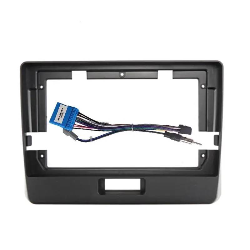 Ersatz-Auto-Rahmenadapter 9 Zoll kompatibel mit dem Armaturenbrett-Montagepanel-Set für Android-Radio Suzuki Carry 2019+ Autoinnenraum (Rahmenkabel) von HJLHUIDM