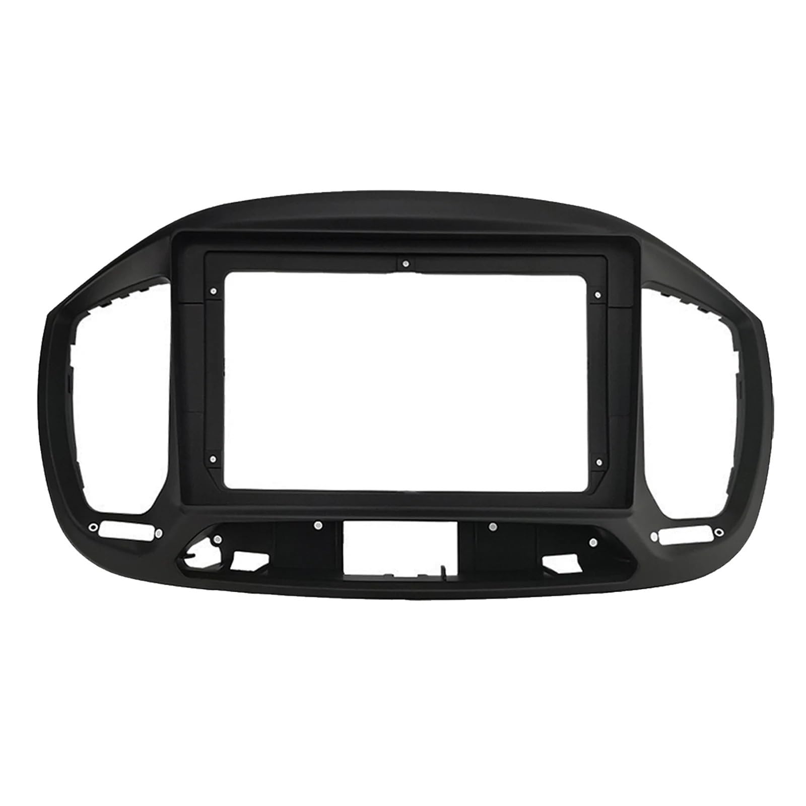 HJLHUIDM Auto Ersatz 2 Din 9 Zoll Autoradio Installation DVD GPS Mp5 Kunststoff Faszien Panel Rahmen Kompatibel mit UNO 2015 Dash Mount Kit Auto Innenraum von HJLHUIDM