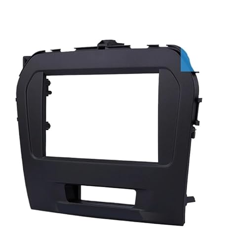 HJLHUIDM Auto Ersatz 2 Din Autoradio Stereo Radioblende Surround Trim Kompatibel mit Vitara 2015+ Installation Armaturenbrett Dekorrahmen Kit Auto Innenraum von HJLHUIDM