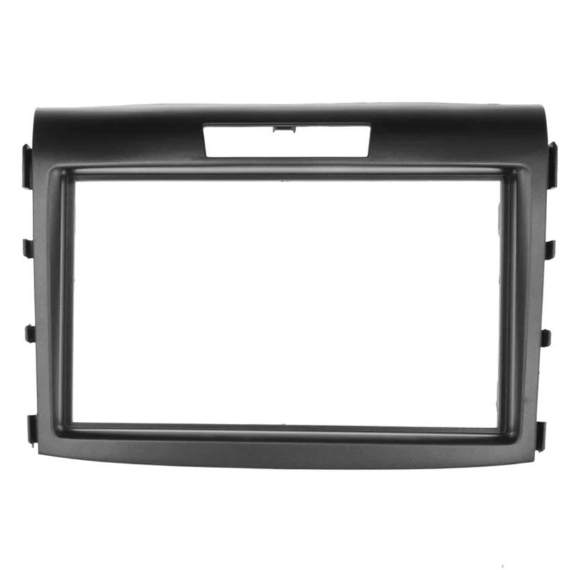 HJLHUIDM Auto Ersatz 2Din Auto DVD Rahmen Stereo Radio Blende Kompatibel mit CRV 2012 Panel Plate Montage Dash Installation Blende Trim Kit Auto Innenraum von HJLHUIDM