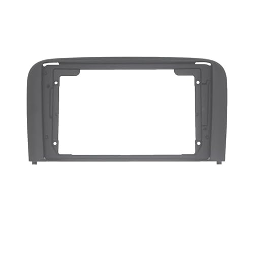 HJLHUIDM Auto Ersatz 9 Zoll Auto Blende Kompatibel mit S80 1998-2006 Video Panel Player Audio Stereo Dash Kunststoff Panel 2 Din Rahmen Armaturenbrett Mount Kit Auto Innenraum von HJLHUIDM