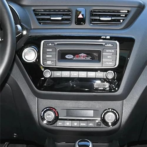 HJLHUIDM Auto Ersatz Kompatibel mit K2 2012-2015 9 Zoll Auto Armaturenbrett Panel Kit Innen Faszien Rahmen Radio Android Player Navigation Auto Innenraum von HJLHUIDM