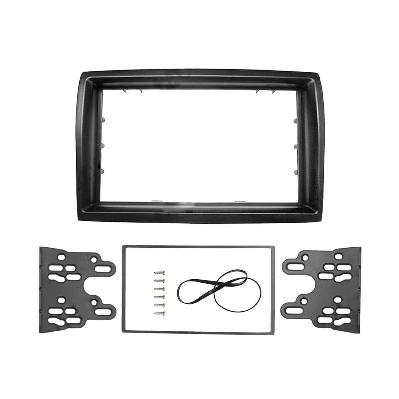 HJLHUIDM Auto-Ersatz kompatibel mit Jumper 2006+ Boxer + Kompatibel mit Ducato 2006+ Stereo-Radio CD DVD Audio Rahmen Blende Dash Mount Trim Kit Autoinnenraum (178 x 102 mm) von HJLHUIDM