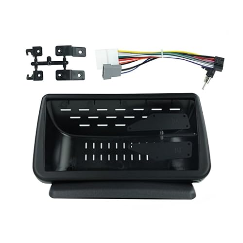 HJLHUIDM Auto-Ersatzteil, 22,9 cm, Autorahmen-Adapter, Android-Radio, Audio, Armaturenbrett-Set, kompatibel mit Note 2005–2012, Auto-Innenraum (Rahmen und Kabel) von HJLHUIDM