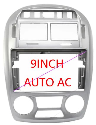 HJLHUIDM Auto-Ersatzteil, 22,9 cm, kompatibel mit Cerato 2005–2006 Android Radio, Armaturenbrett-Montage-Set, Auto-Innenraum (AT-Rahmen) von HJLHUIDM