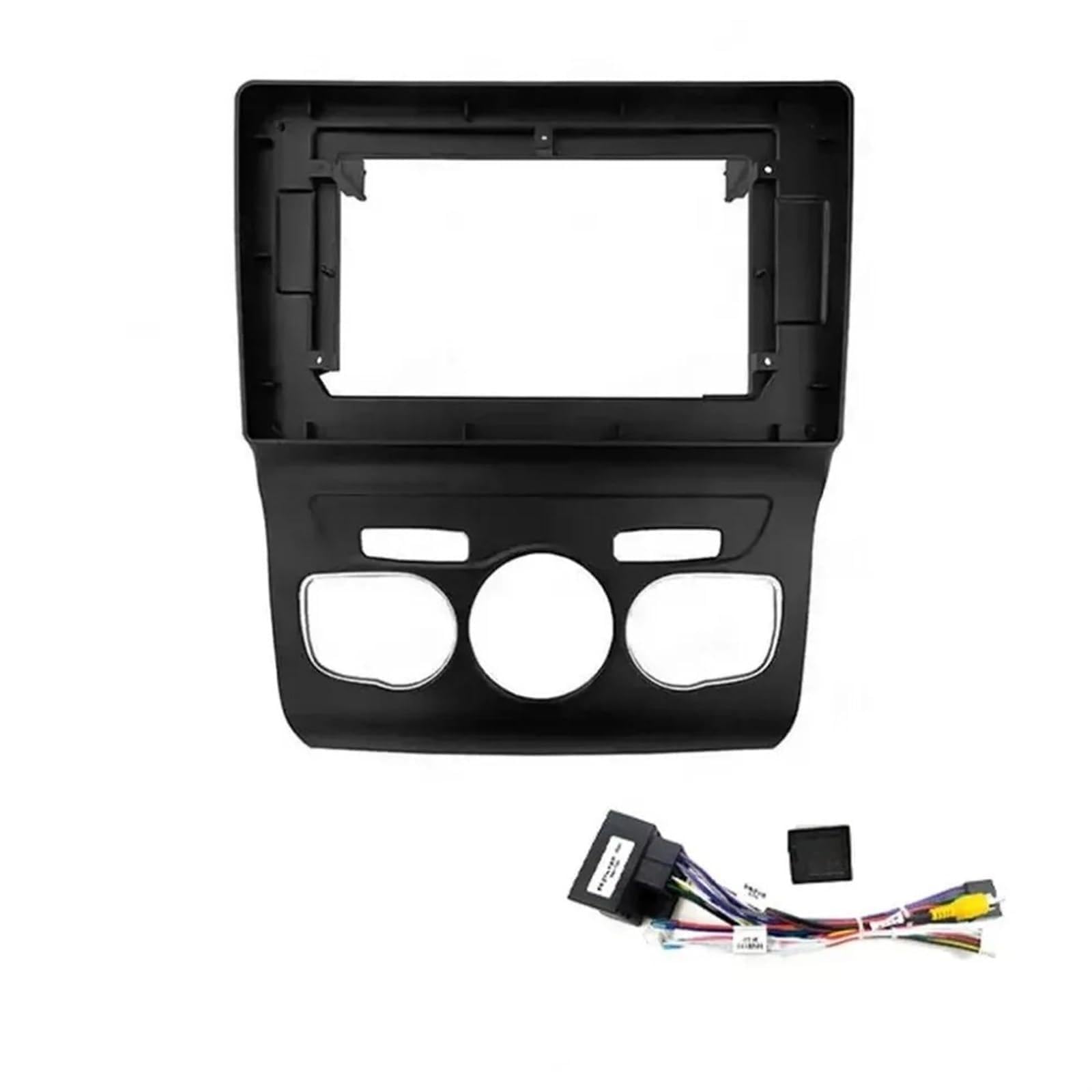 HJLHUIDM Auto-Ersatzteil, 25,4 cm (10 Zoll), Canbus-Box-Decoder, Android-Radio, Audio, Armaturenbrett-Set, kompatibel mit Citroen C4 C4L 2013–2016, Auto-Innenraum (komplette Sets) von HJLHUIDM