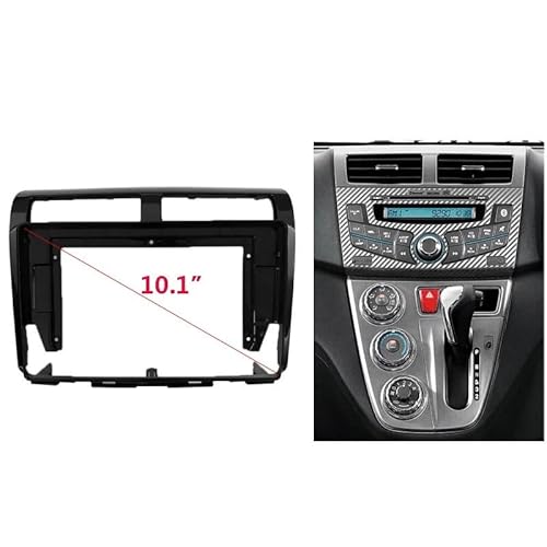 HJLHUIDM Autoradio Ersatz 25.7 cm 2 Din Autoradio Blende Kompatibel mit MyVi (II) 2011-2014 Auto Stereo Armaturenbrett Panel Montage Blende Blende Blende Rahmen Armaturenbrett Kit Auto Innenraum von HJLHUIDM