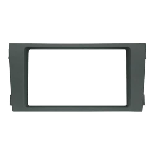 HJLHUIDM Autoradio Ersatz Radioblende kompatibel mit A6 (4B) 1997-2005 Allroad 2000-2006 Auto Stereo Dash CD Trim Installation Frame Kit Bezel Faceplate Car Interior von HJLHUIDM