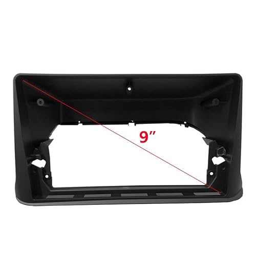 HJLHUIDM Autoradio für Armaturenbrett, 22,9 cm, kompatibel mit Nexus 2017–2020 (rechtes Lenkrad), Auto-Stereo-Armaturenbrett-Blende, Blende, Blendenrahmen, Auto-Innenausstattung von HJLHUIDM