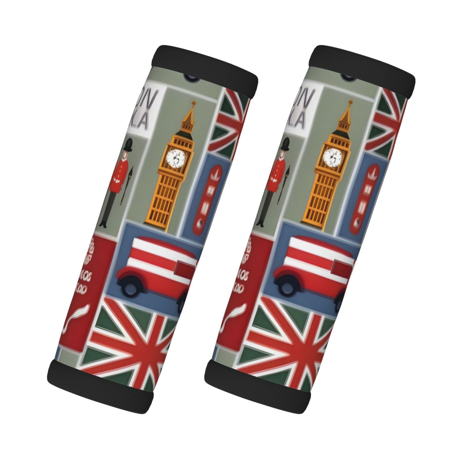 England Symbols Gepäckgrifftasche, Gepäckzug-Handschuhe, für Gepäckkoffer und Reisekoffer, Gepäckkoffer von HJLUUFT