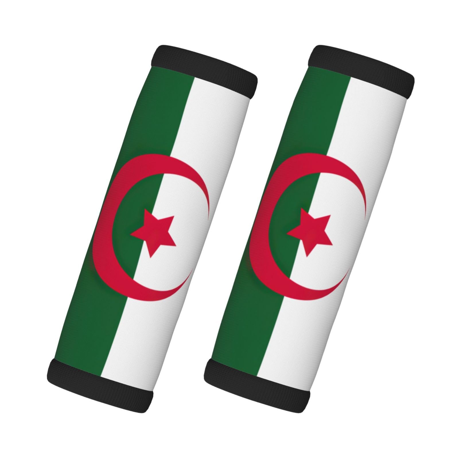 Gepäckgrifftasche mit Flagge von Algerien, für Gepäck, Gepäckkoffer und Reisekoffer, Gepäckkoffer von HJLUUFT