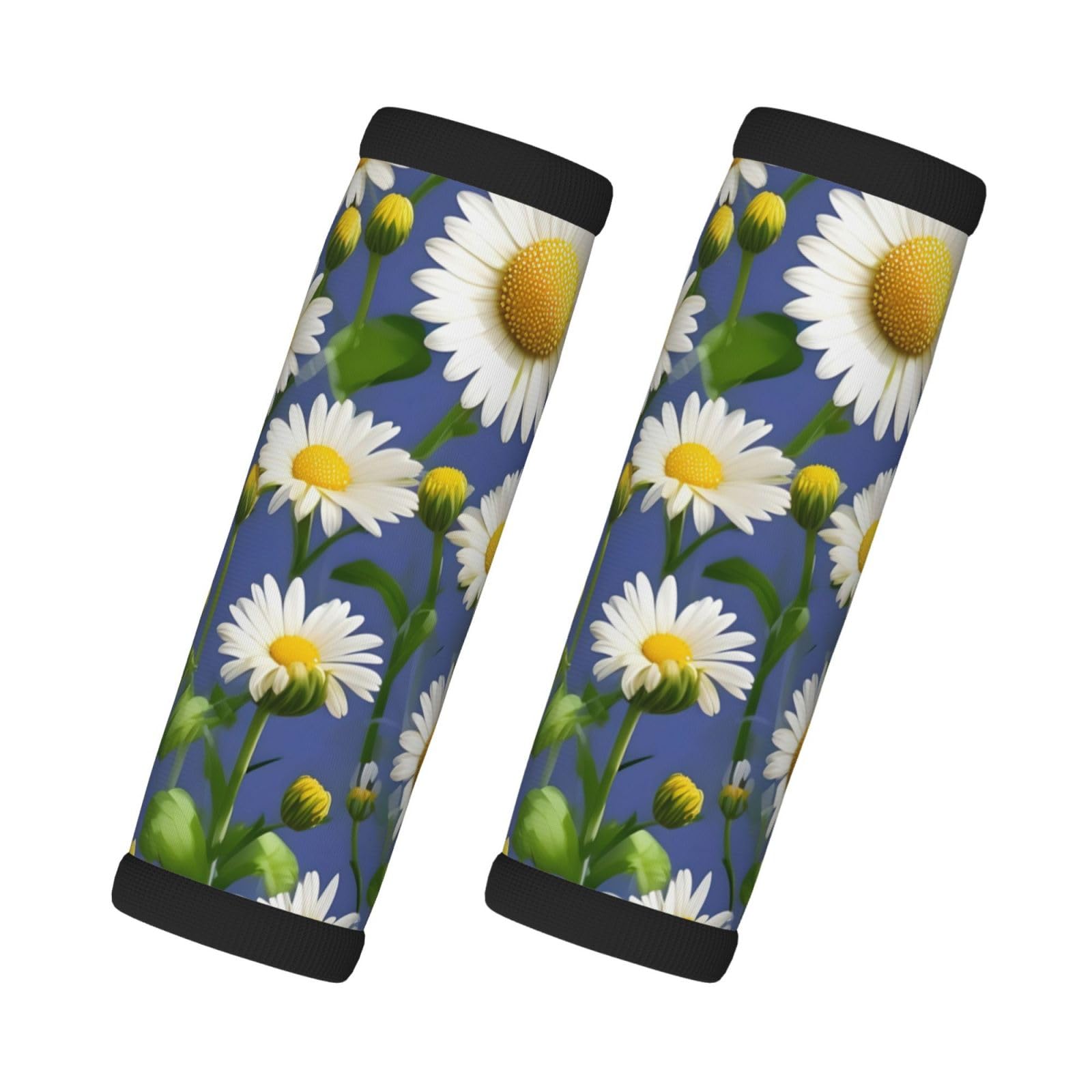 Spring Daisy Flowers Gepäckgrifftasche, Gepäckzug-Handschuhe, für Gepäckkoffer und Reisekoffer, Gepäckkoffer von HJLUUFT