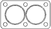 Hjs Dichtung, Abgasrohr [Hersteller-Nr. 83111128] für VW von HJS