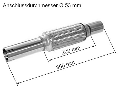 Hjs Flexrohr, Abgasanlage [Hersteller-Nr. 83008545] von HJS