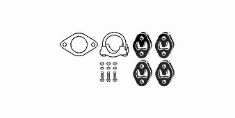 Hjs Montagesatz, Abgasanlage [Hersteller-Nr. 82156620] für Ford, Mazda von HJS