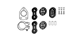 Hjs Montagesatz, Abgasanlage [Hersteller-Nr. 82358129] für Volvo von HJS