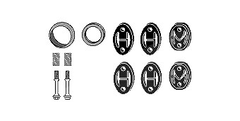 Hjs Montagesatz, Abgasanlage [Hersteller-Nr. 82438025] für Honda von HJS